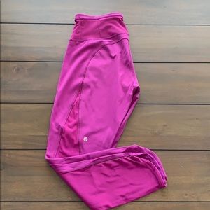 Lululemon plum leggings